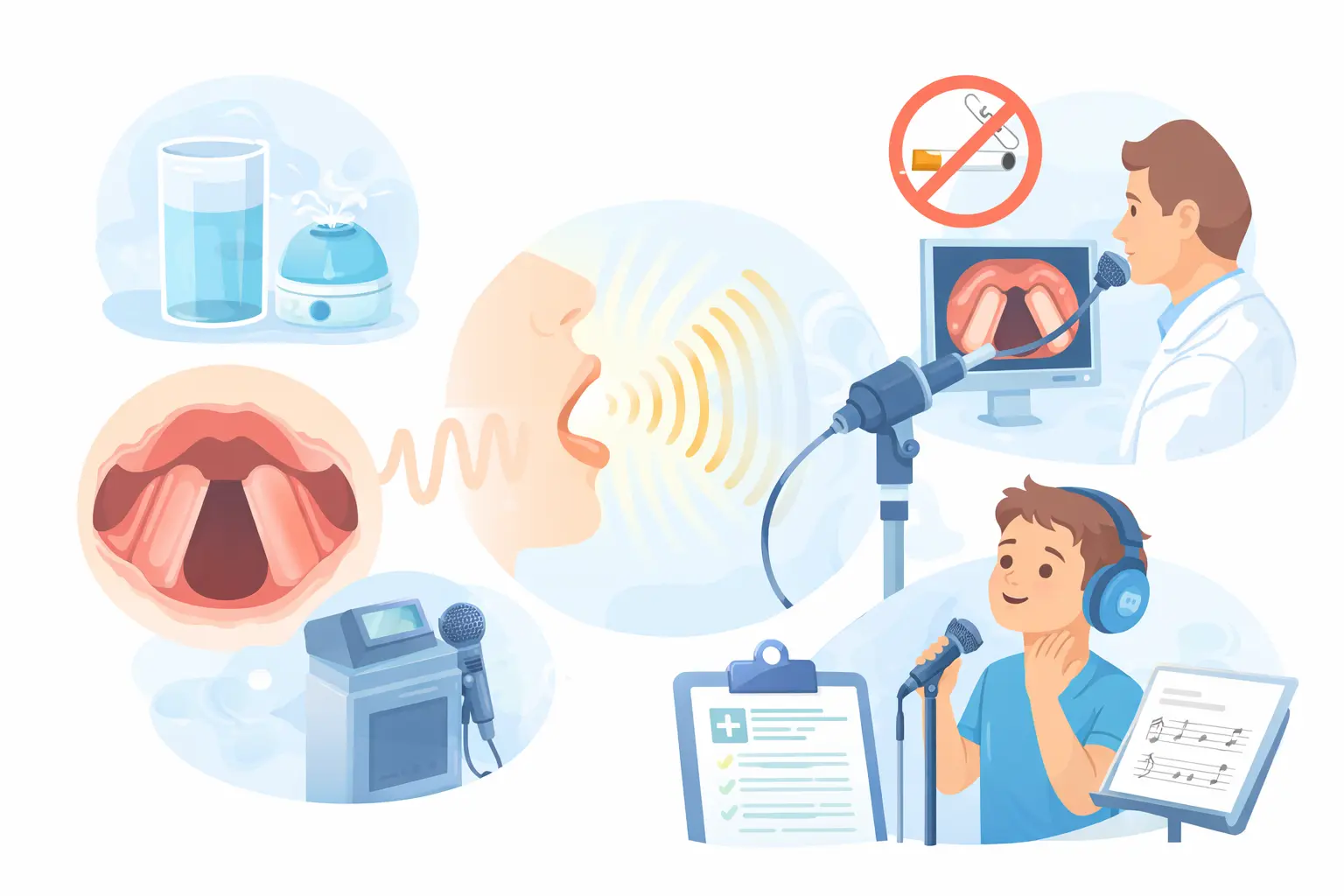 Laringite e uso della voce: come proteggere le corde vocali